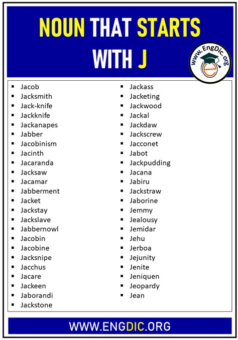 J noun .